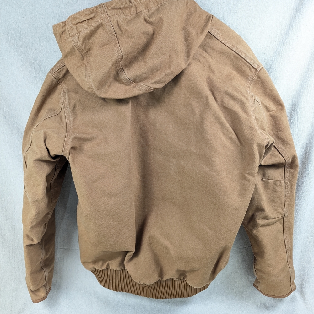 Carhartt Quilted Flannel Lined Duck Active Jacket XL Thinsulate Good Condition - Picture 12 of 16